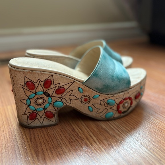 Bruno Magli Shoes - Bruno Magli Couture Wedge Sandals